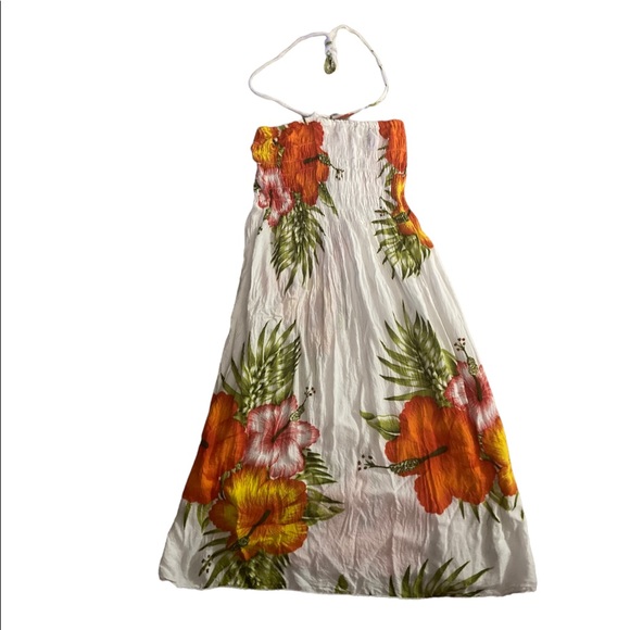 Hawaiian Maxi halter Dress XXL - Picture 4 of 4